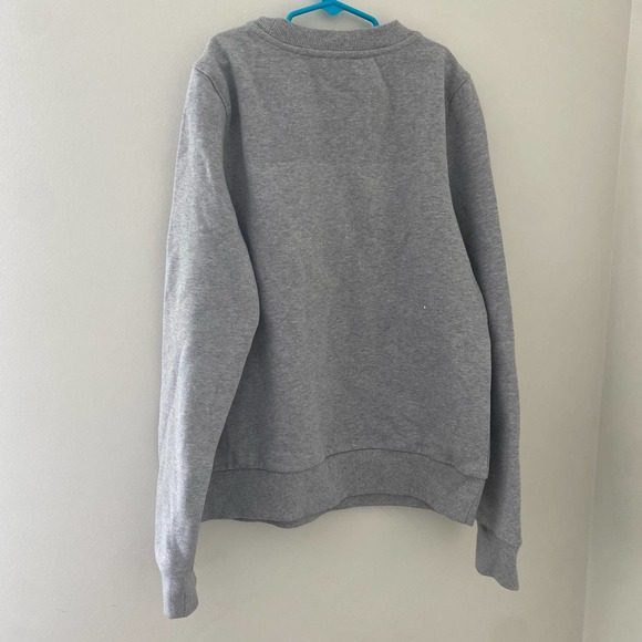 Halogen Wine Is My Valentine Graphic Sweatshirt S Long Sleeve Crew Pullover - Picture 2 of 3